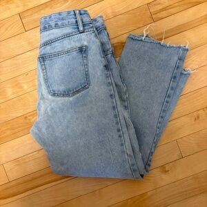 J. Galt Shanghai Jeans Small Brandy Melville Straight Leg Jean PacSun Light Wash